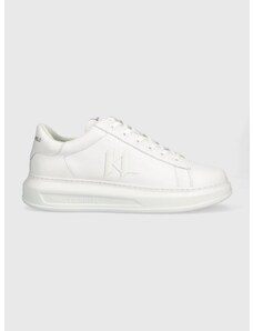 Δερμάτινα αθλητικά παπούτσια Karl Lagerfeld KAPRI MENS χρώμα: άσπρο, KL52515 F3KL52515
