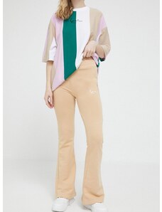 Παντελόνι φόρμας Karl Kani χρώμα: μπεζ