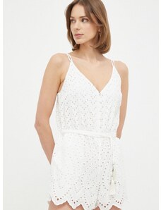 Βαμβακερή φόρμα Patrizia Pepe χρώμα: άσπρο