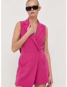 Ολόσωμη φόρμα Patrizia Pepe χρώμα: ροζ