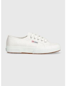 Πάνινα παπούτσια Superga 2750 LAMEW χρώμα: άσπρο, S001820