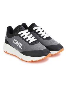 Παιδικά αθλητικά παπούτσια Karl Lagerfeld χρώμα: μαύρο