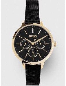 Ρολόι BOSS 1502601 χρώμα: μαύρο