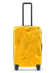 Βαλίτσα Crash Baggage STRIPE Medium Size χρώμα: κίτρινο CB152