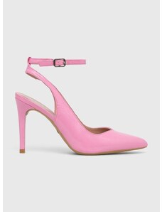 Γόβες παπούτσια Liu Jo VICKIE 135 χρώμα: ροζ, SA3137EX00400021