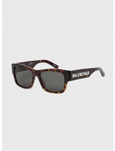 Γυαλιά ηλίου Balenciaga χρώμα: καφέ