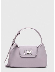 Τσάντα Calvin Klein χρώμα: μοβ