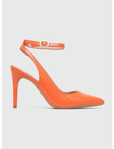Γόβες παπούτσια Liu Jo VICKIE 135 χρώμα: πορτοκαλί, SA3137EX00400550
