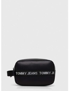 Νεσεσέρ καλλυντικών Tommy Jeans χρώμα: μαύρο