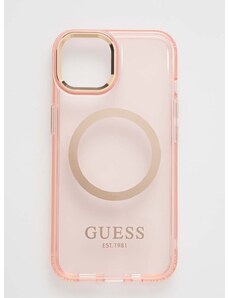 Θήκη κινητού Guess iPhone 14 6,1" χρώμα: ροζ