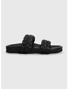 Παντόφλες Pepe Jeans OBAN χρώμα: μαύρο, PLS90609
