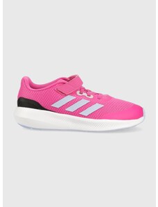 Παιδικά αθλητικά παπούτσια adidas RUNFALCON 3. EL K χρώμα: ροζ