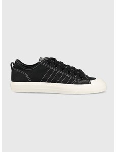 Πάνινα παπούτσια adidas Originals Nizza EE5599 χρώμα: μαύρο