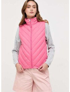 Αμάνικο μπουφάν BOSS χρώμα: ροζ