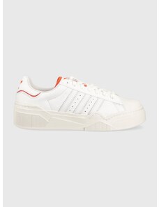 Δερμάτινα αθλητικά παπούτσια adidas Originals Superstar Bonega 2B χρώμα: άσπρο