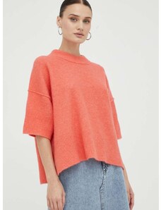 Μάλλινο πουλόβερ Day Birger et Mikkelsen γυναικεία, χρώμα: πορτοκαλί