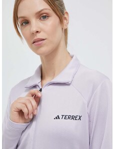 Αθλητική μπλούζα adidas TERREX Multi χρώμα: μοβ