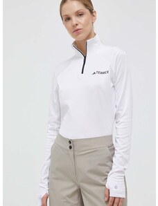 Αθλητική μπλούζα adidas TERREX Multi χρώμα: άσπρο