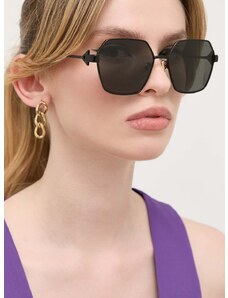 Γυαλιά ηλίου Bottega Veneta χρώμα: μαύρο
