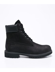 Μπότες πεζοπορίας από σουέτ Timberland 6" Premium Boot χρώμα: μαύρο, TB0100730011 F3TB0100730011