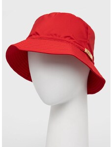 Καπέλο Moschino χρώμα: κόκκινο