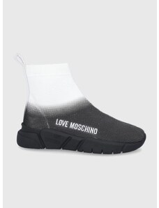 Παπούτσια Love Moschino χρώμα: μαύρο