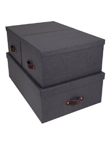 Bigso Box of Sweden σετ κουτιών αποθήκευσης Inge (3-pack)