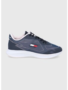 Αθλητικά παπούτσια Tommy Sport Sleek χρώμα: ναυτικό μπλε