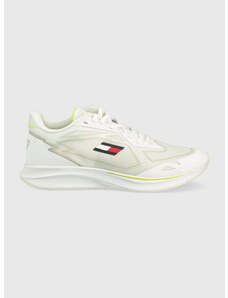 Αθλητικά παπούτσια Tommy Sport Sleek χρώμα: άσπρο