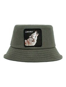 Καπέλο Goorin Bros Wolf Heat χρώμα: πράσινο
