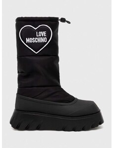 Μπότες χιονιού Love Moschino χρώμα: μαύρο