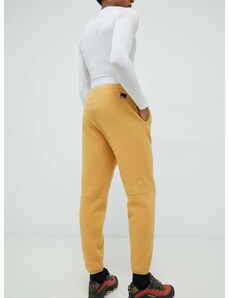 Παντελόνι φόρμας Jack Wolfskin χρώμα: κίτρινο