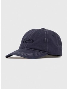 Βαμβακερό καπέλο του μπέιζμπολ Résumé χρώμα: ναυτικό μπλε