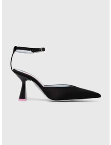 Γόβες παπούτσια Chiara Ferragni CF3142_001 χρώμα: μαύρο, CF DECOLLETE