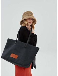Τσάντα LE SH KA headwear Nero Summer Bag χρώμα: μαύρο