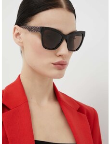 Γυαλιά ηλίου Versace χρώμα: καφέ