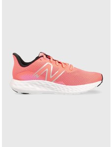 Παπούτσια για τρέξιμο New Balance 411v3 χρώμα: ροζ