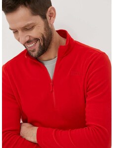 Αθλητική μπλούζα Jack Wolfskin Taunus χρώμα: κόκκινο