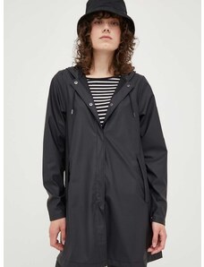 Αδιάβροχο μπουφάν Rains 18050 A-line W Jacket χρώμα: μαύρο F30