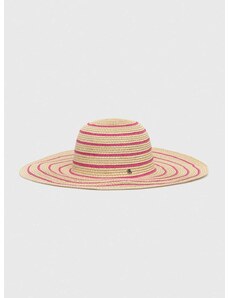 Καπέλο Lauren Ralph Lauren χρώμα: ροζ