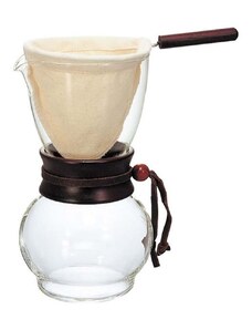Σετ για την παρασκευή καφέ υπερχείλισης Hario Woodneck Drip Pot 3 Cup