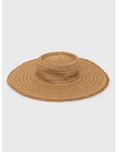 Καπέλο Abercrombie & Fitch χρώμα: μπεζ