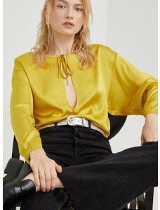 Μπλουζάκι American Vintage χρώμα: κίτρινο