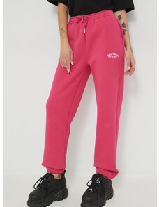 Παντελόνι φόρμας Juicy Couture χρώμα: ροζ