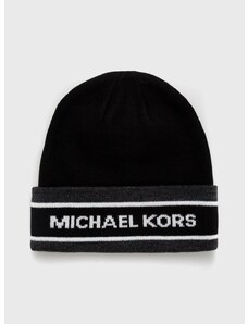 Καπέλο Michael Kors χρώμα: μαύρο,