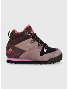 Παιδικά παπούτσια adidas Performance χρώμα: μοβ