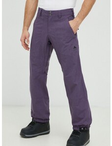Παντελόνι Burton Melter Plus χρώμα: μοβ