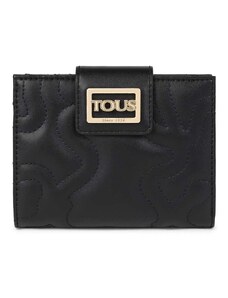 Πορτοφόλι Tous χρώμα: μαύρο