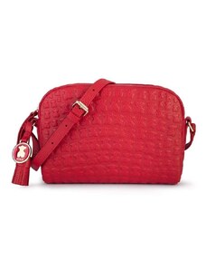 Δερμάτινη τσάντα Tous χρώμα: κόκκινο