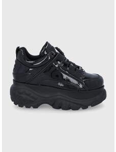 Δερμάτινα παπούτσια Buffalo LONDON χρώμα: μαύρο F31533234